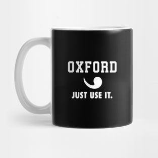 Oxford Comma Sportswear II Mug